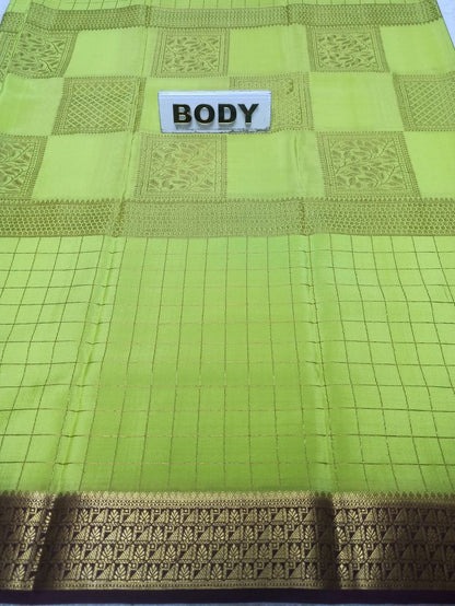 Pure Mysore Silk Saree.