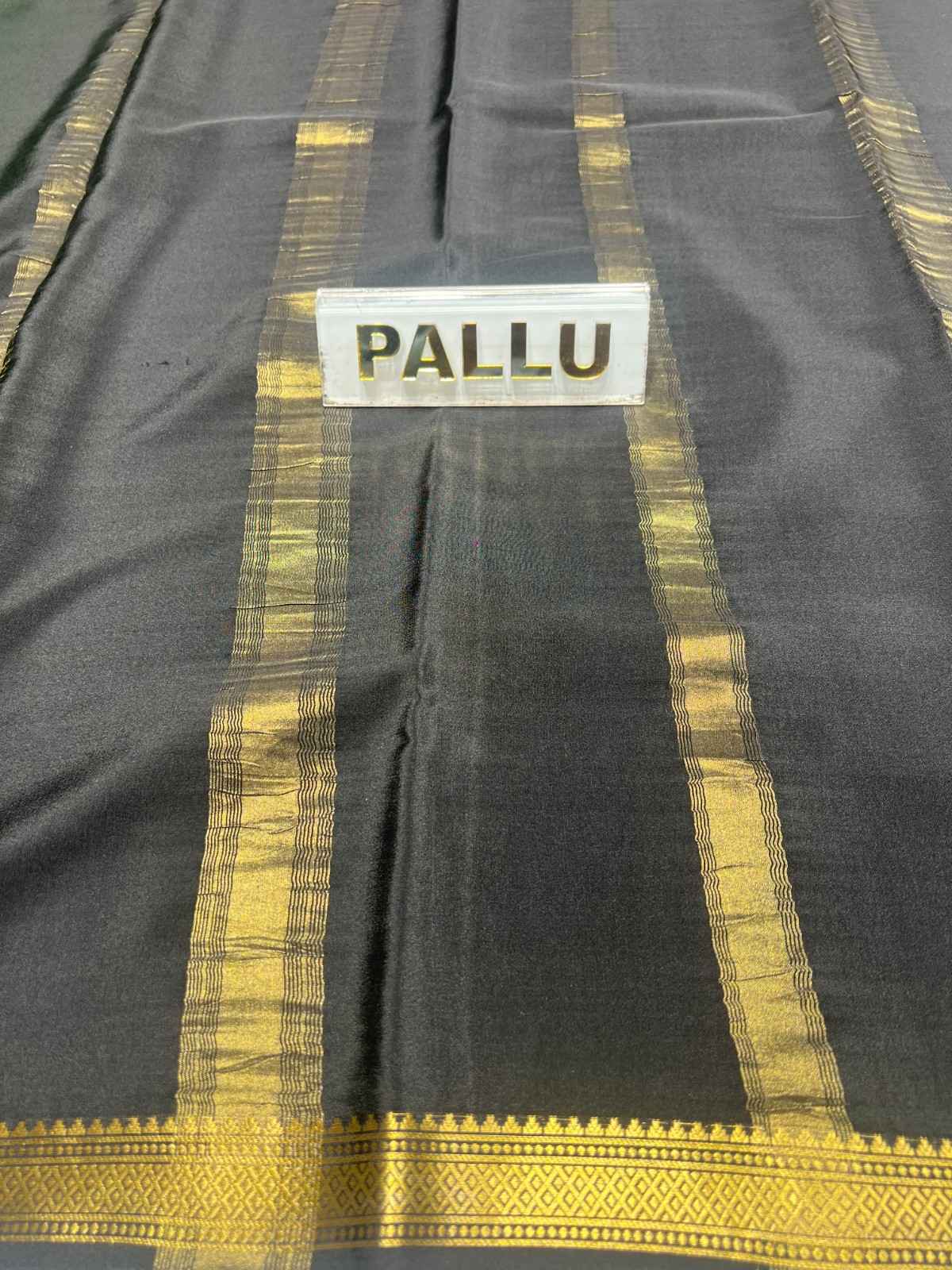 Pure Mysore Silk Saree.