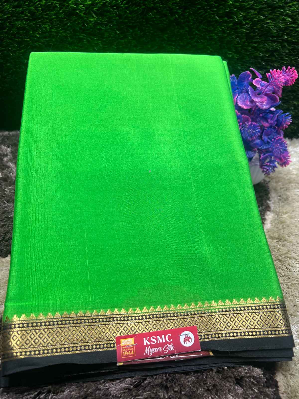 Pure Mysore Silk Saree.