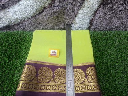 Pure Mysore Silk Saree.