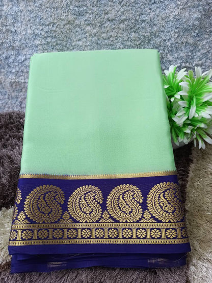 Pure Mysore Silk Saree.