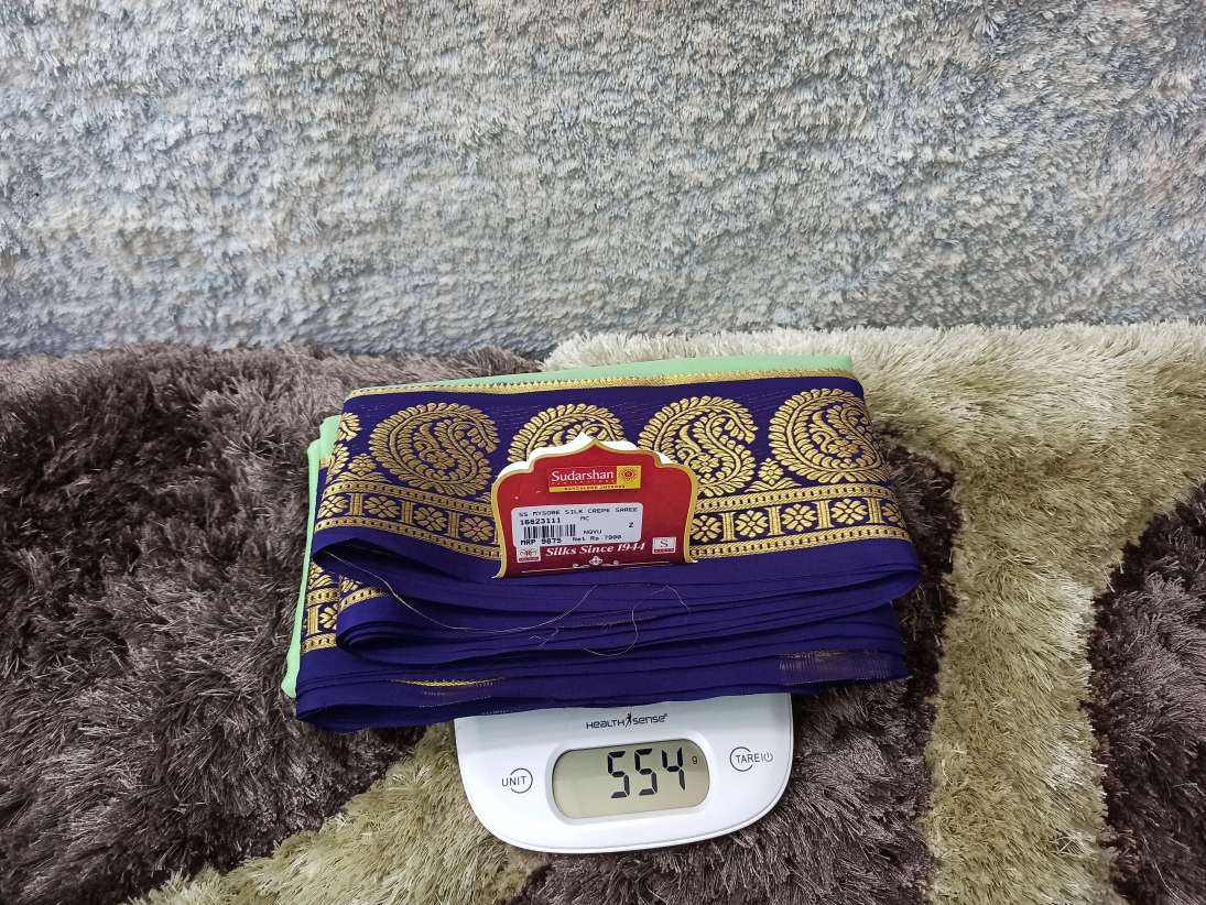 Pure Mysore Silk Saree.