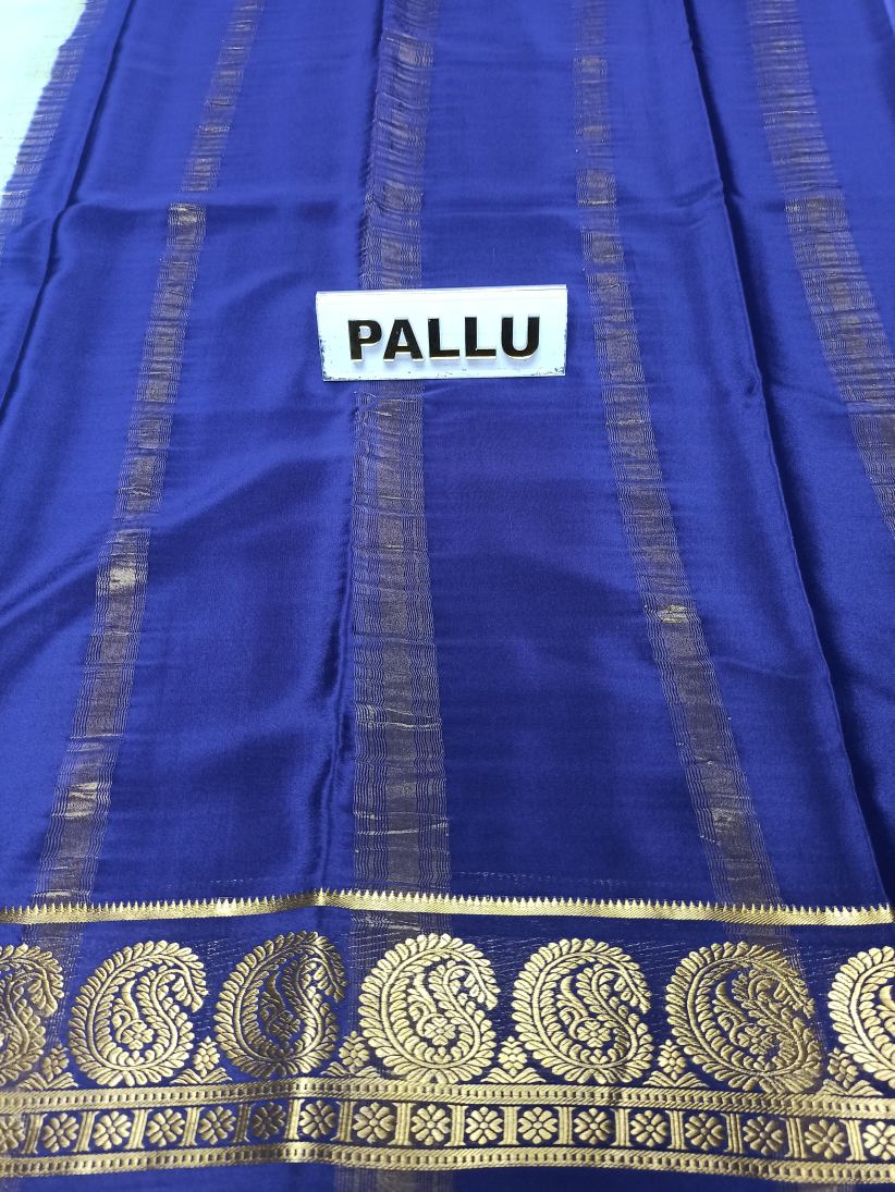 Pure Mysore Silk Saree.