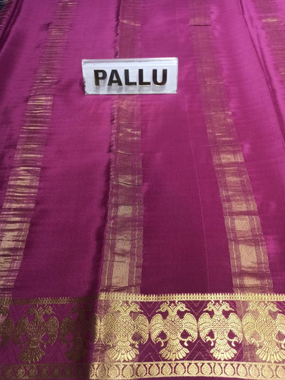 Pure Mysore Silk Saree.