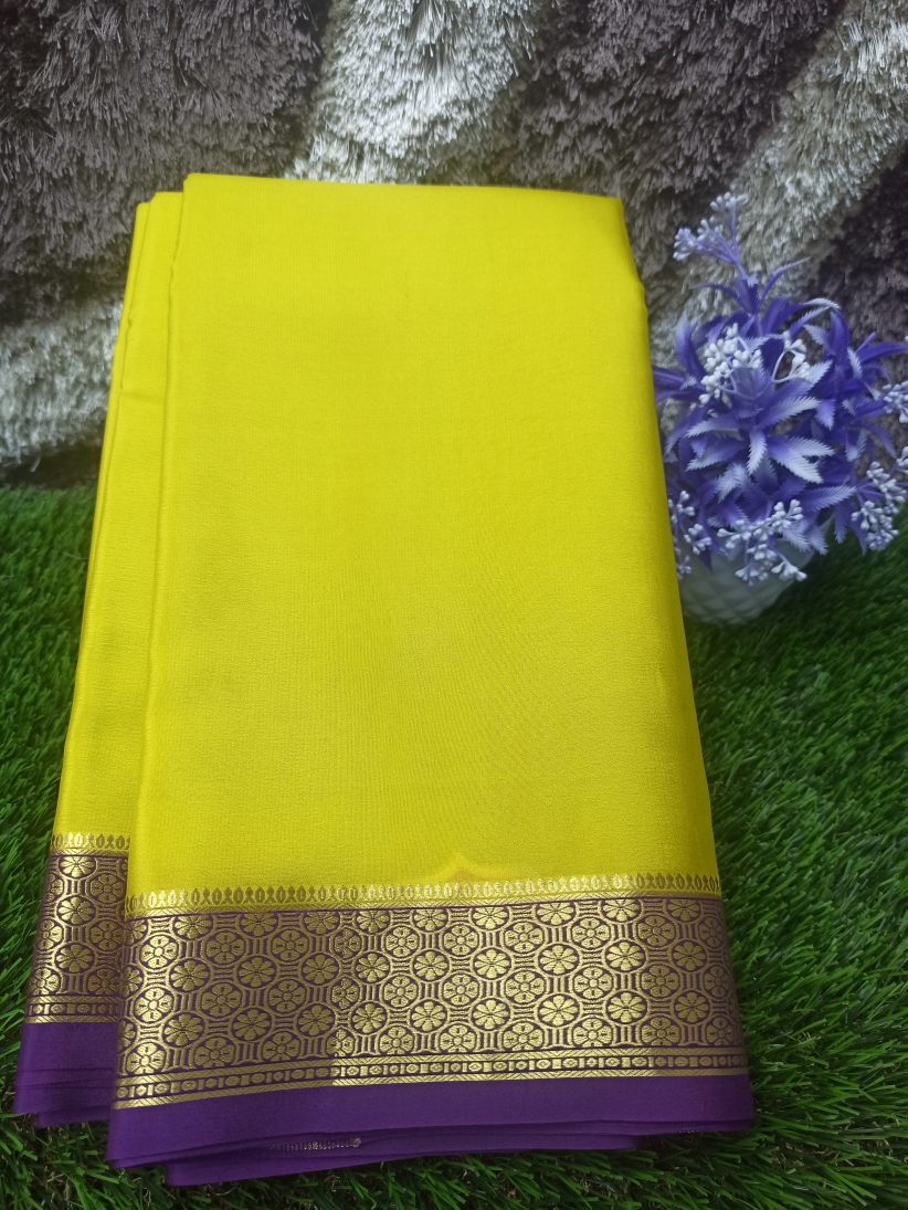 Pure Mysore Silk Saree (60 Grams )