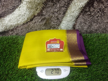 Pure Mysore Silk Saree (60 Grams )