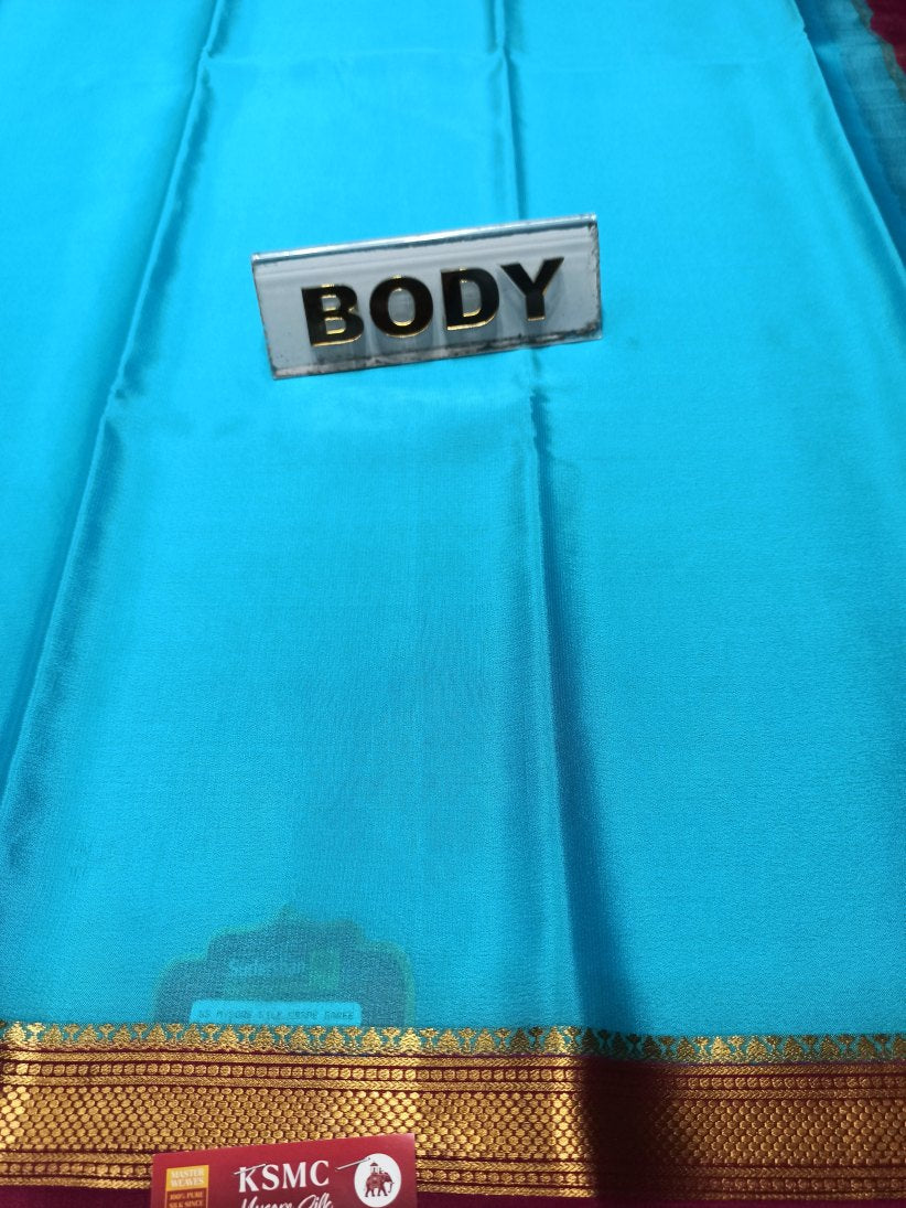 Pure Mysore Silk Saree (60 Grams )