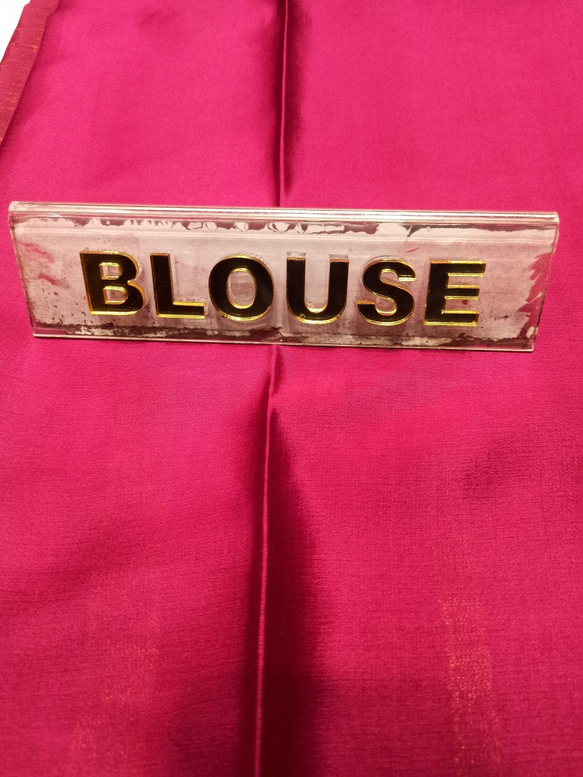 Pure Mysore Silk Saree (60 Grams )