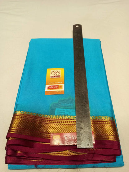Pure Mysore Silk Saree (60 Grams )