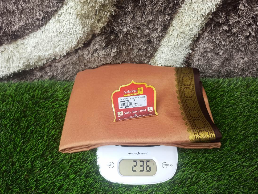 Pure Mysore Silk Saree (60 Grams )