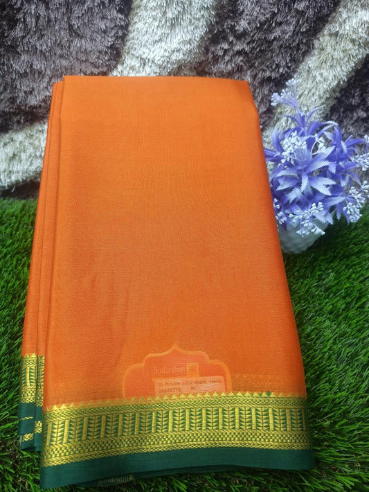 Pure Mysore Silk Saree (60 Grams )