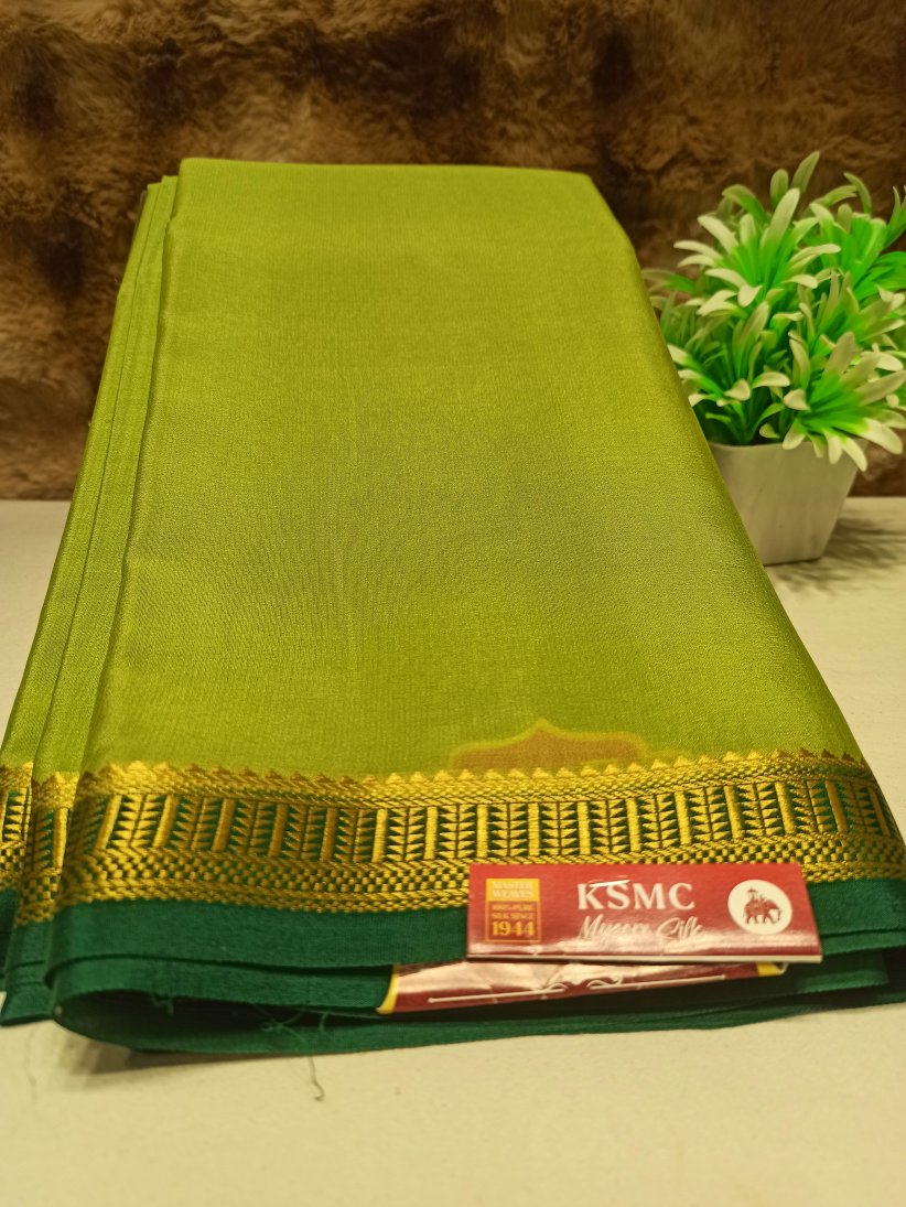 Pure Mysore Silk Saree (60 Grams )