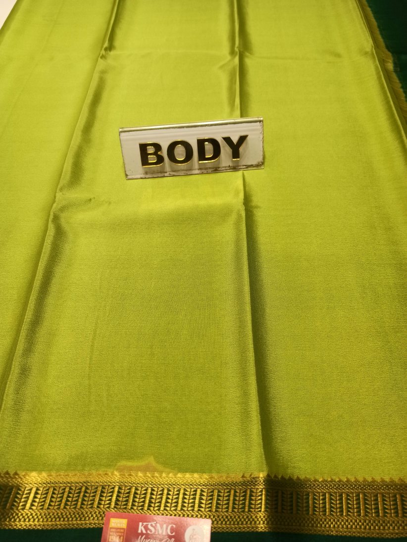 Pure Mysore Silk Saree (60 Grams )