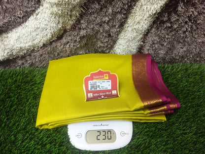 Pure Mysore Silk Saree (60 Grams )