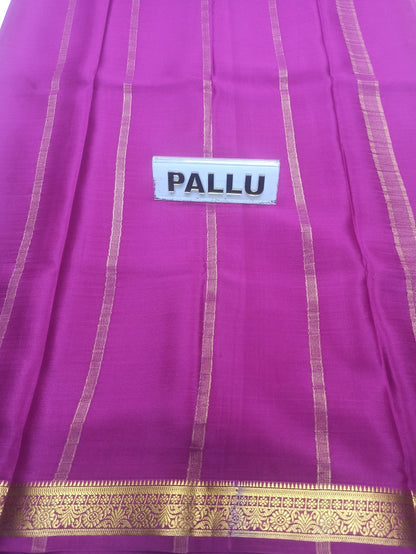 Pure Mysore Silk Saree (60 Grams )