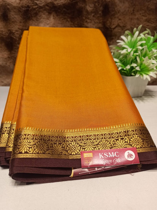 Pure Mysore Silk Saree (60 Grams )