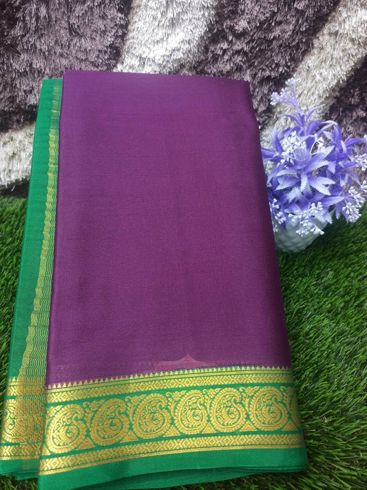 Pure Mysore Silk Saree (60 Grams )
