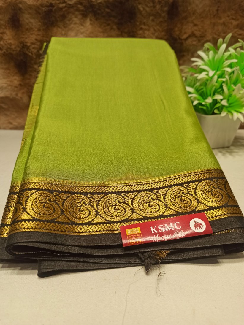 Pure Mysore Silk Saree (60 Grams )
