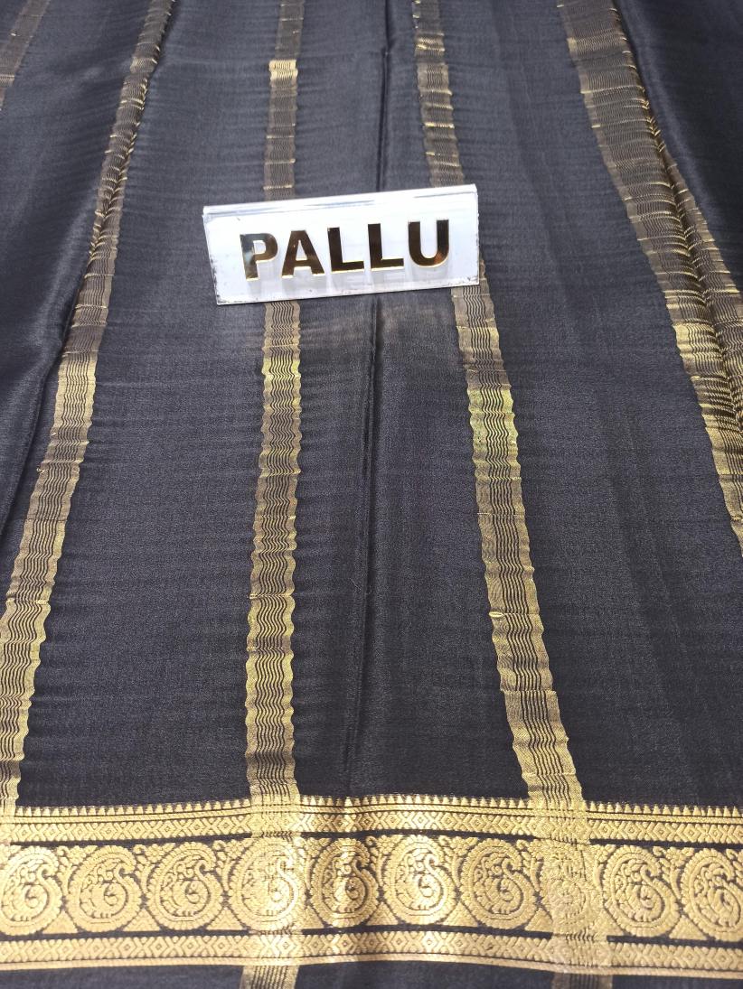 Pure Mysore Silk Saree (60 Grams )