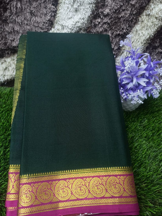 Pure Mysore Silk Saree (60 Grams )