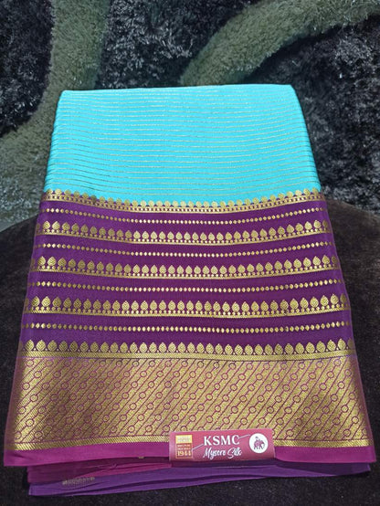 Pure Mysore Silk Saree.
