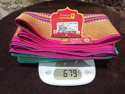 Pure Mysore Silk Saree.