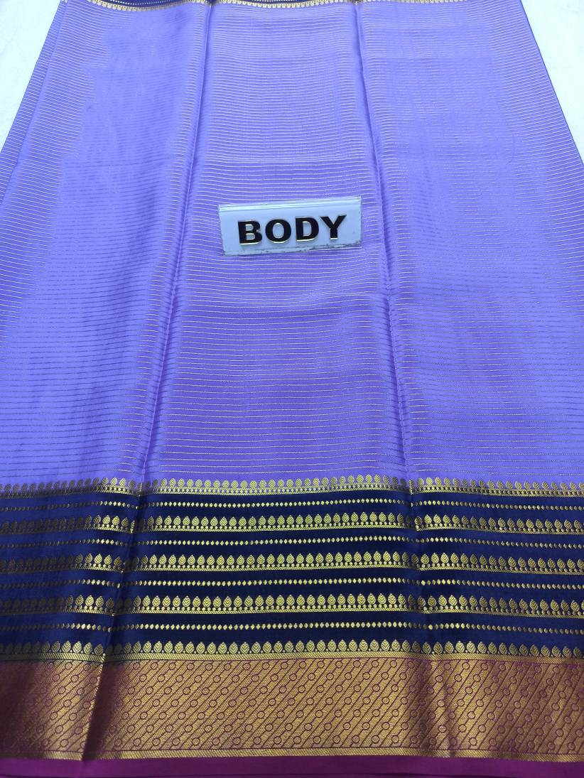Pure Mysore Silk Saree.