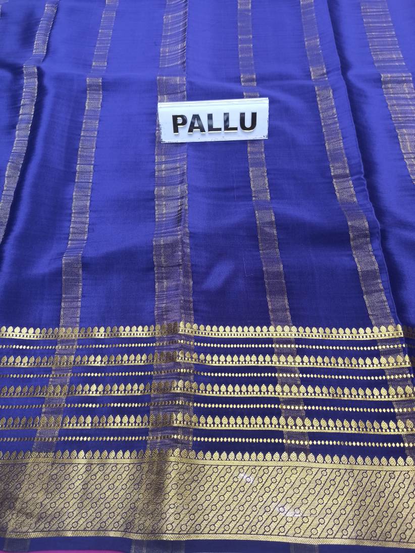 Pure Mysore Silk Saree.