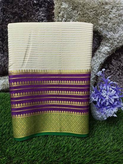 Pure Mysore Silk Saree.