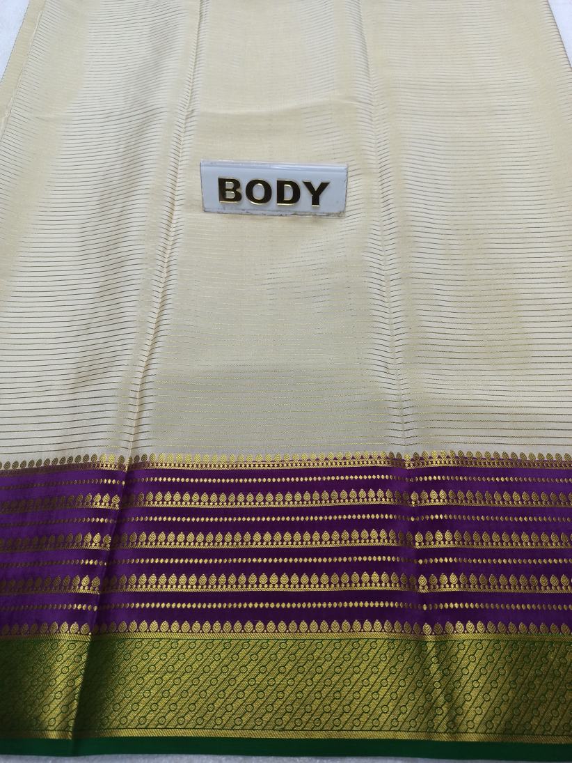 Pure Mysore Silk Saree.