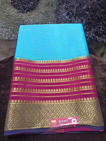 Pure Mysore Silk Saree.