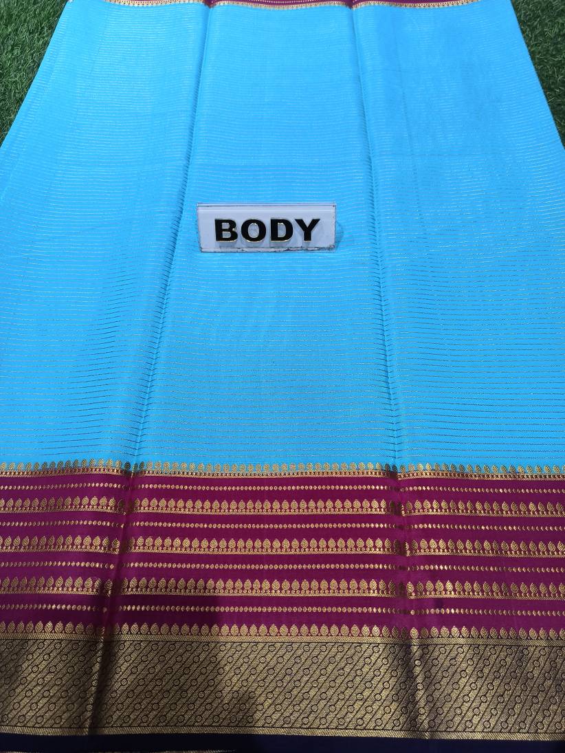 Pure Mysore Silk Saree.