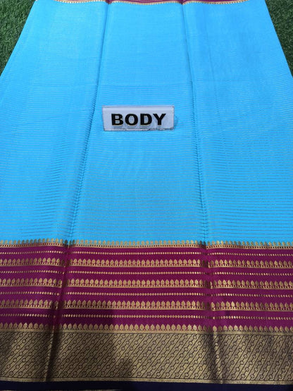 Pure Mysore Silk Saree.