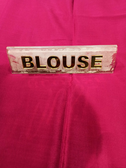 Pure Mysore Silk Saree.