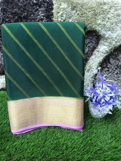 Pure Mysore Silk Saree.