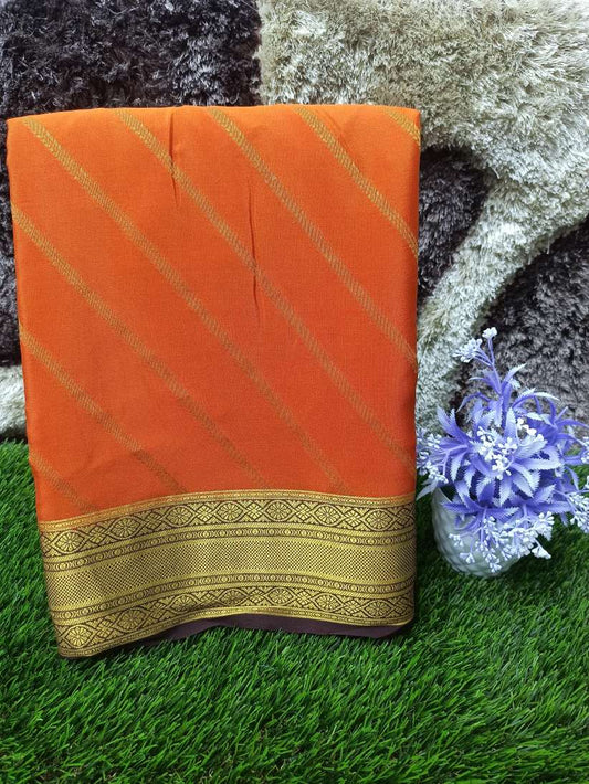 Pure Mysore Silk Saree.