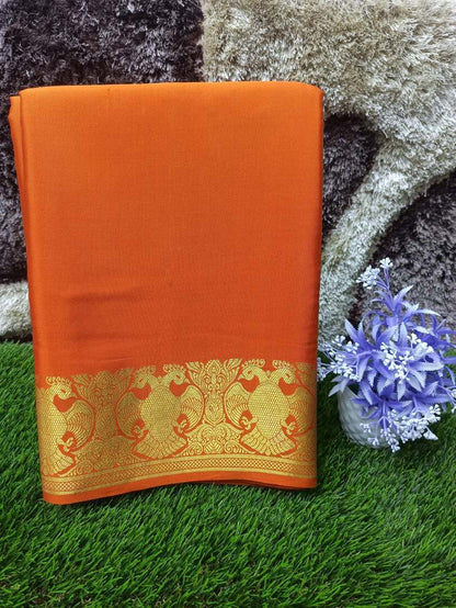 Pure Mysore Silk Saree.