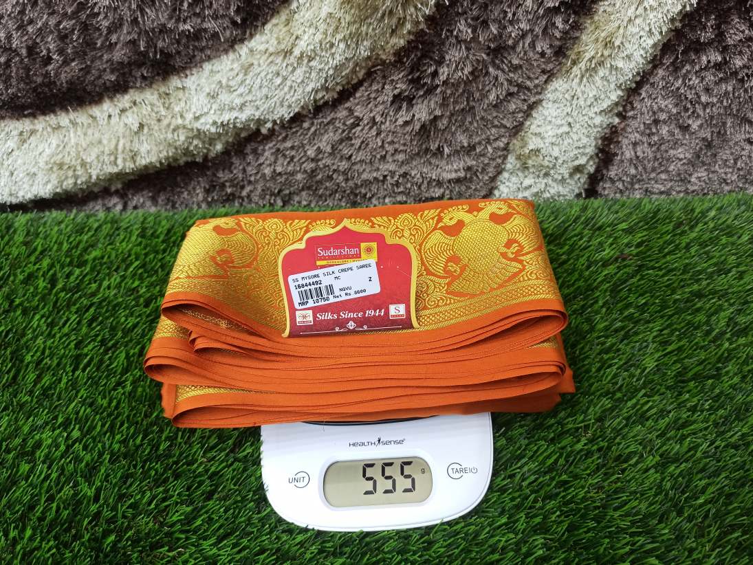 Pure Mysore Silk Saree.