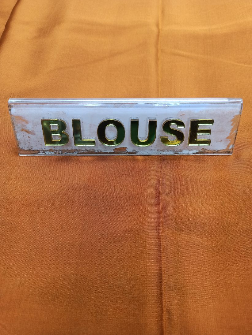 Pure Mysore Silk Saree.