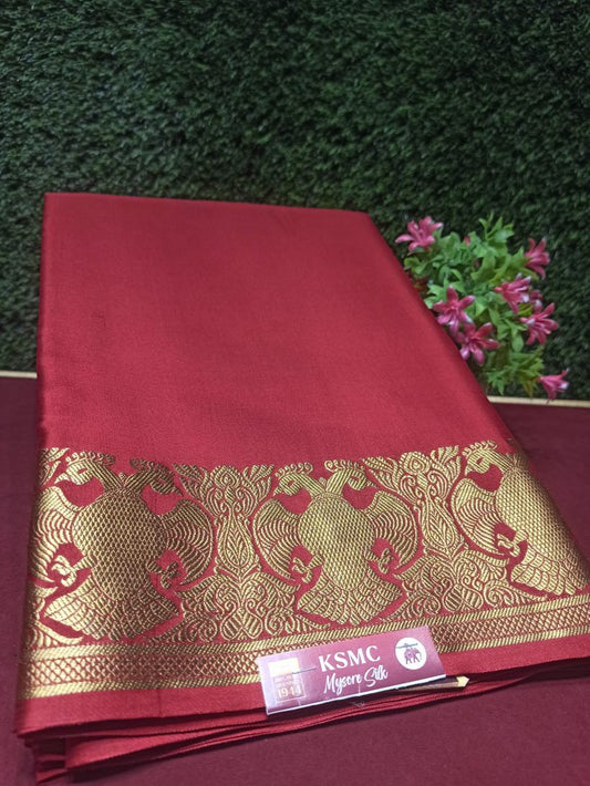 Pure Mysore Silk Saree.