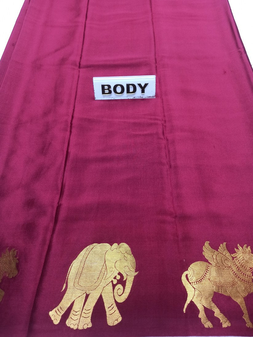 Pure Mysore Silk Saree.