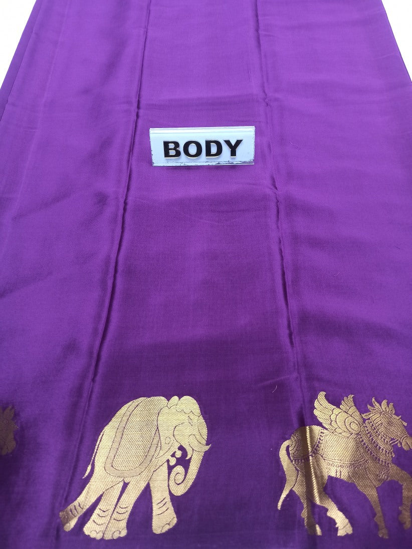 Pure Mysore Silk Saree.