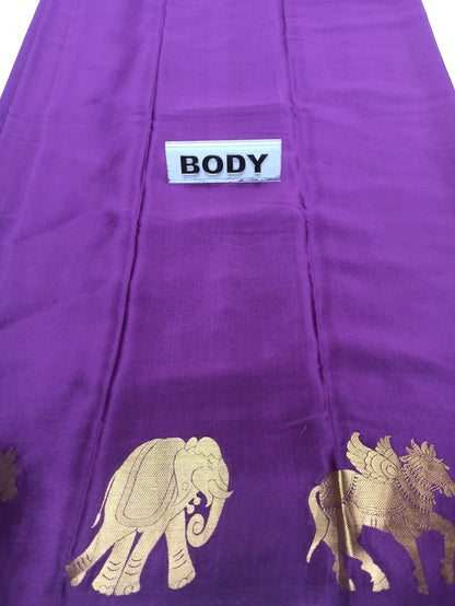 Pure Mysore Silk Saree.