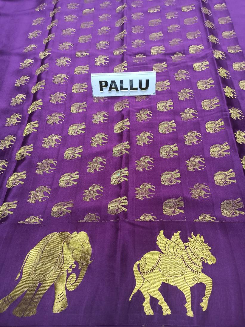 Pure Mysore Silk Saree.