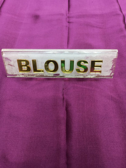 Pure Mysore Silk Saree.