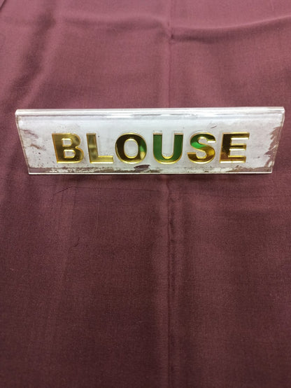 Pure Mysore Silk Saree.