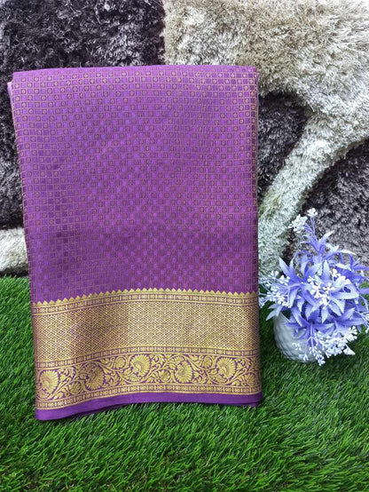 Pure Mysore Silk Saree.