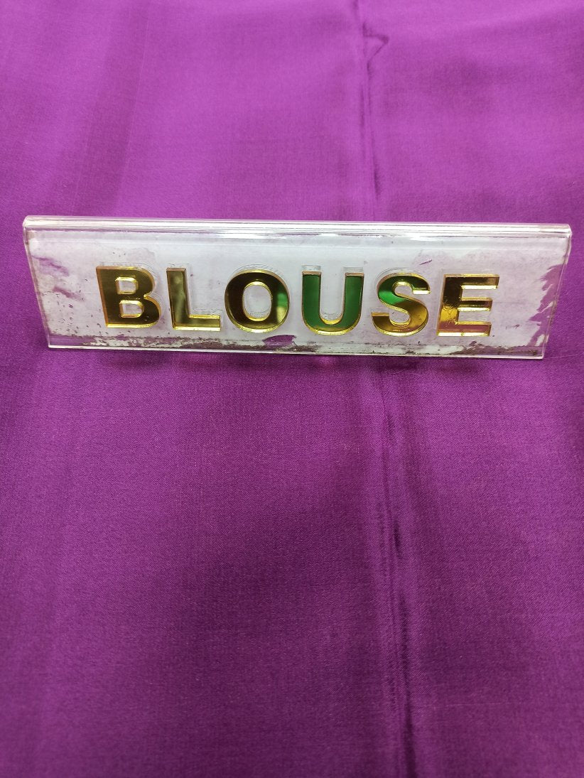 Pure Mysore Silk Saree.