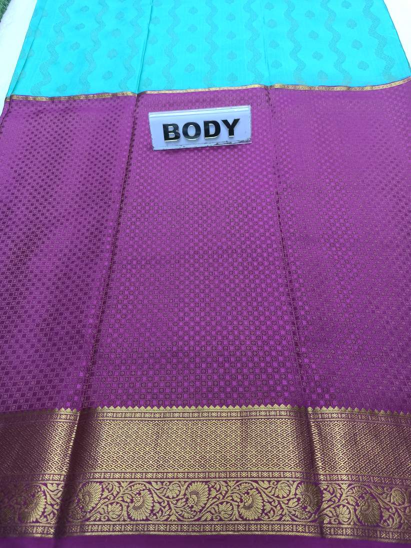 Pure Mysore Silk Saree.