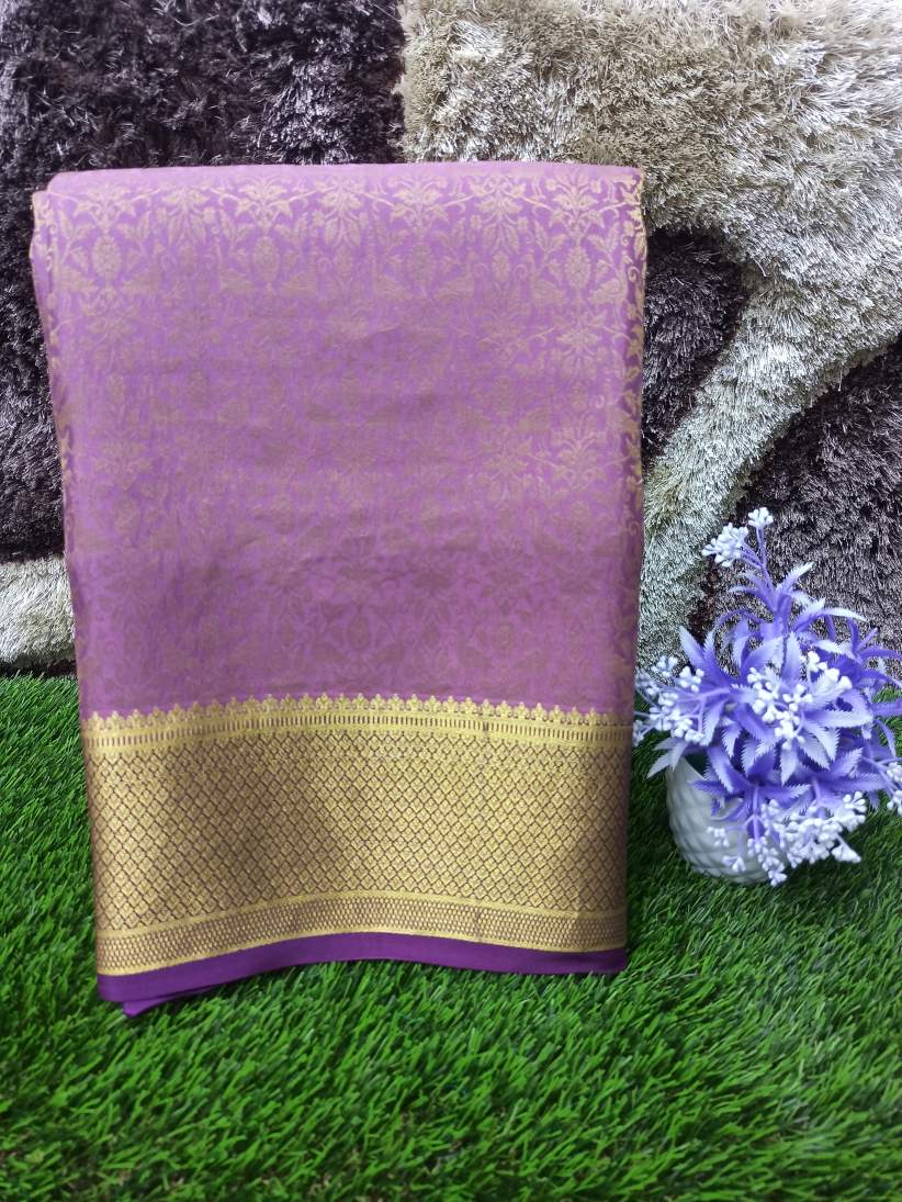 Pure Mysore Silk Saree.